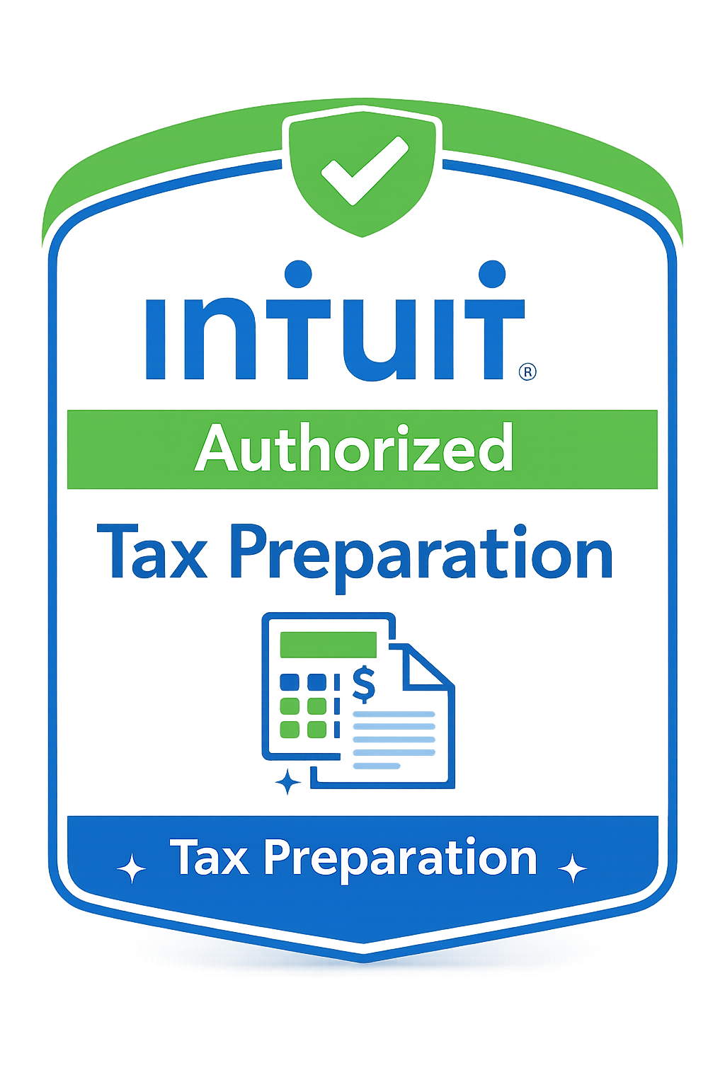 Intuit Tax Preparation Badge